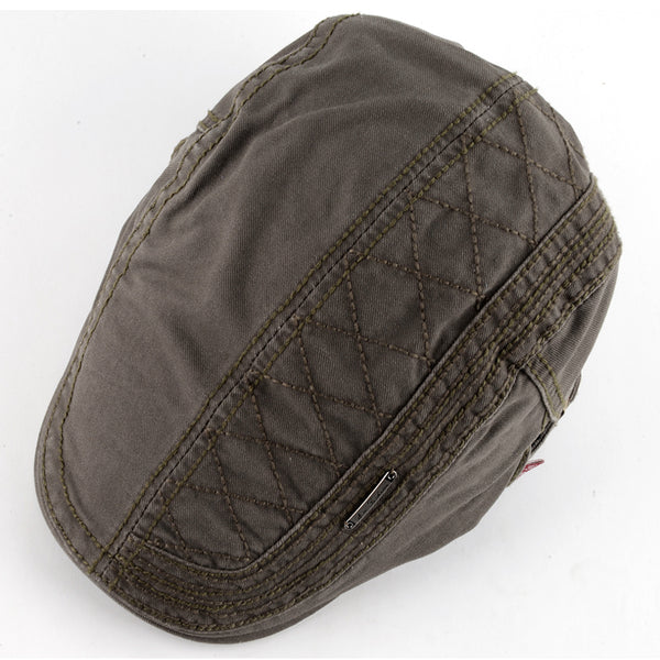 Adjustable Men's Flat Cap