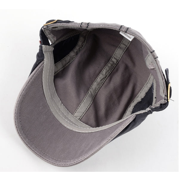 Adjustable Casual Peaked Cap