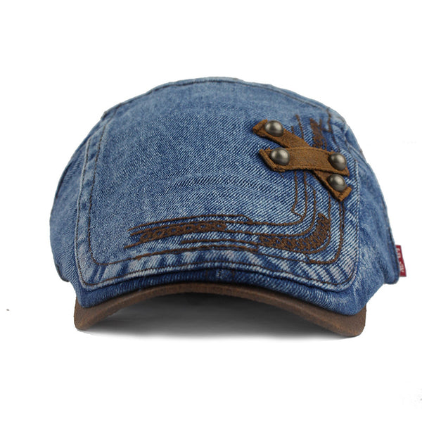 Washed Denim Cap