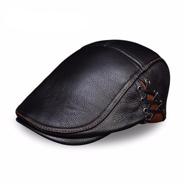 Genuine Leather Cap