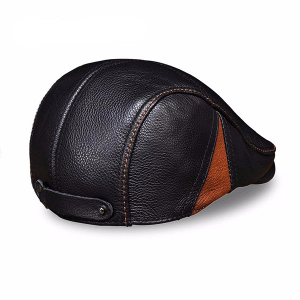 Genuine Leather Cap