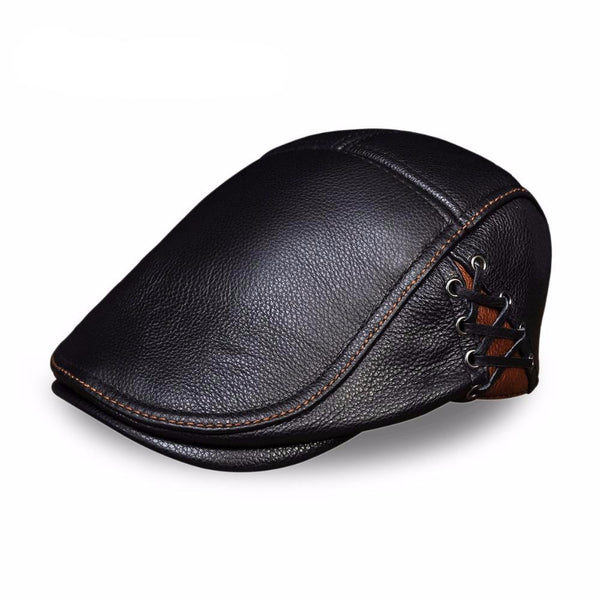 Genuine Leather Cap