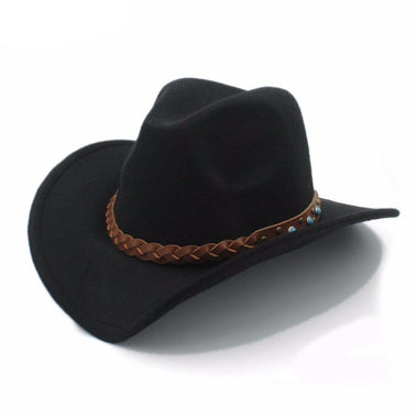 Leather Cowboy Hat