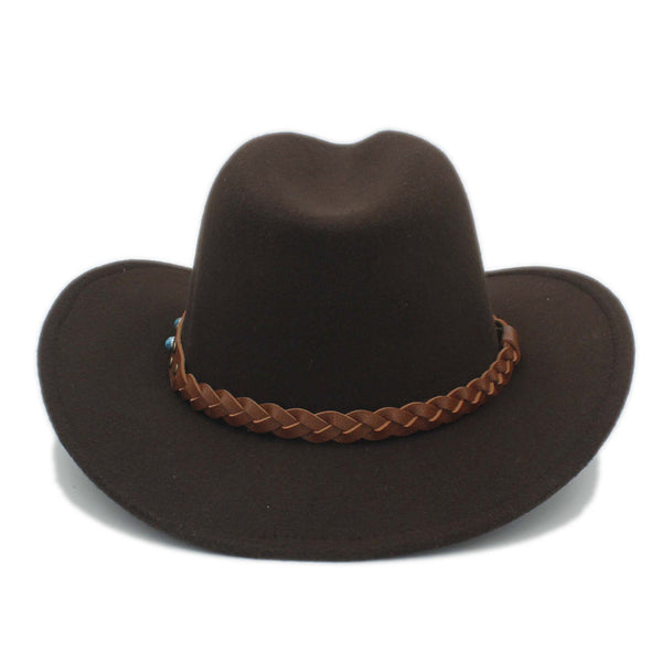 Leather Cowboy Hat
