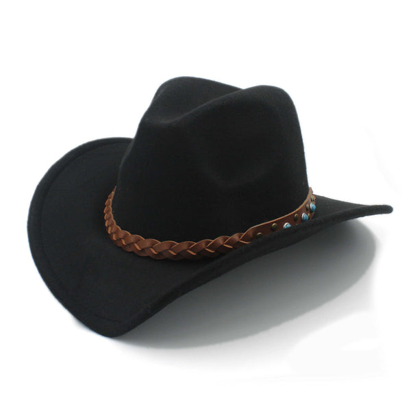 Leather Cowboy Hat