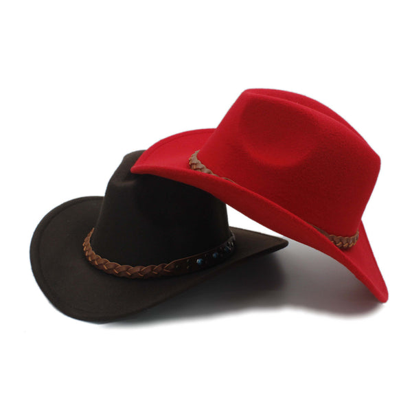 Leather Cowboy Hat