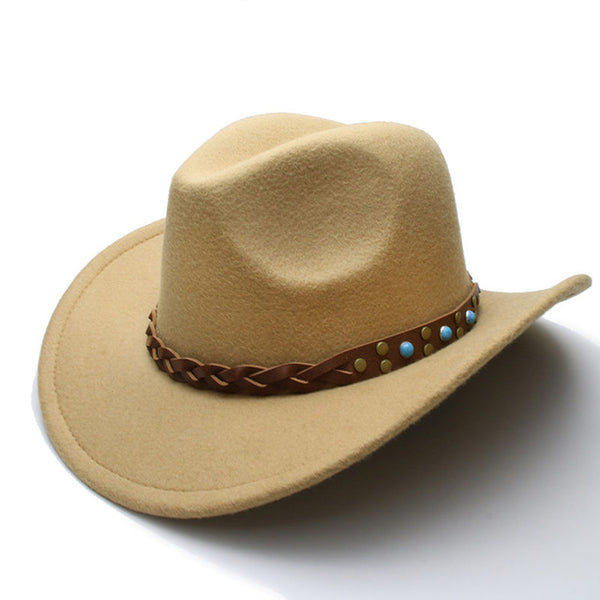 Leather Cowboy Hat