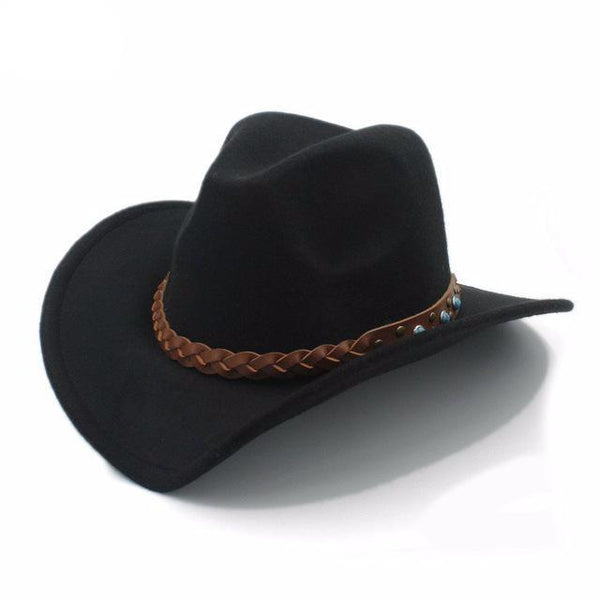 Leather Cowboy Hat