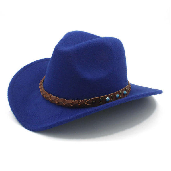 Leather Cowboy Hat