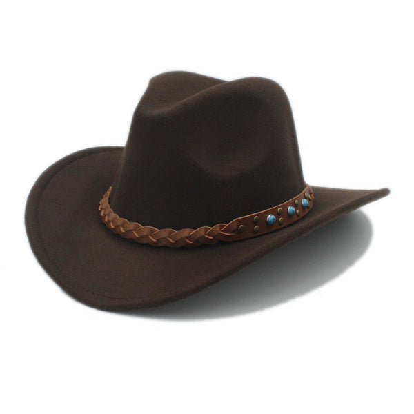 Leather Cowboy Hat