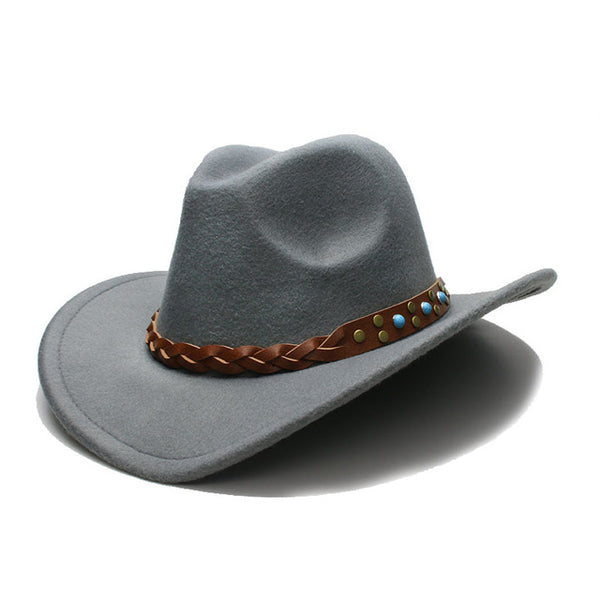 Leather Cowboy Hat