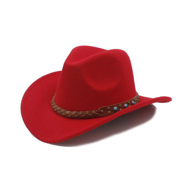Leather Cowboy Hat
