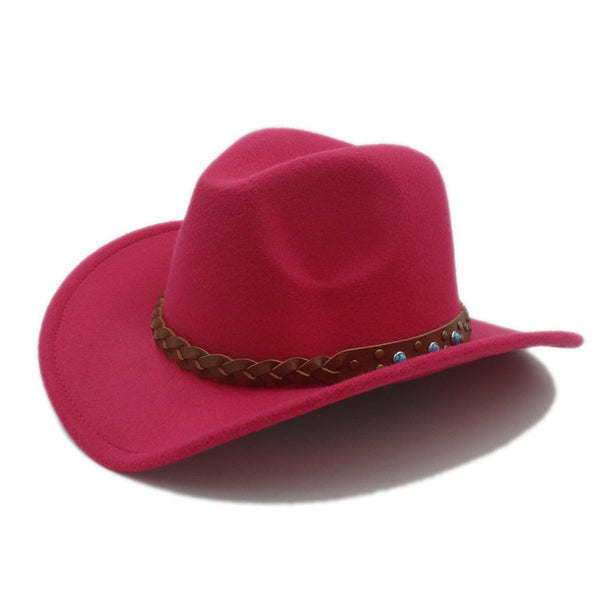 Leather Cowboy Hat