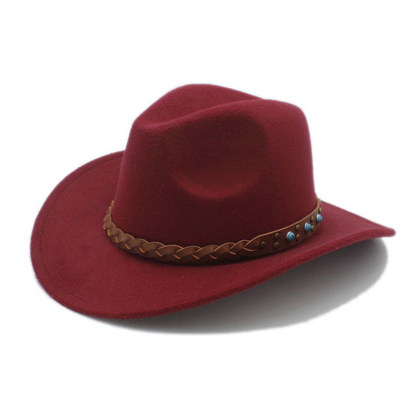 Leather Cowboy Hat