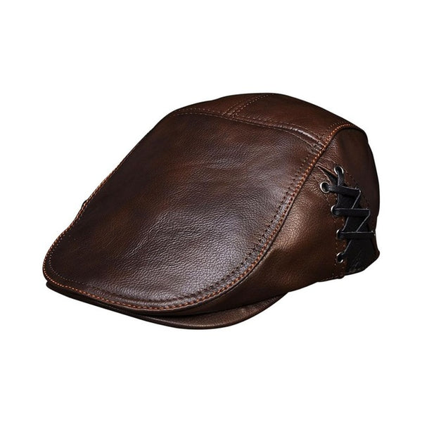 Genuine Leather Cap